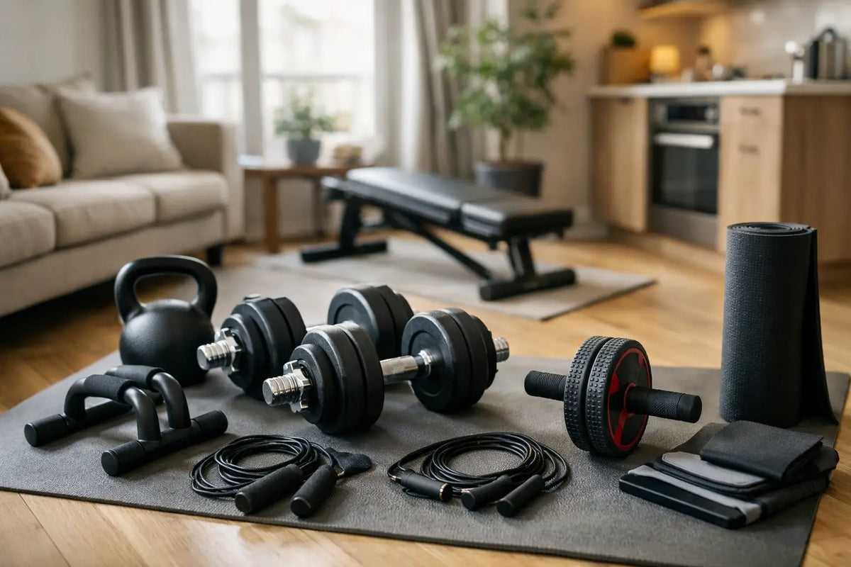 7 bästa träningsredskap för smålägenhet hemma