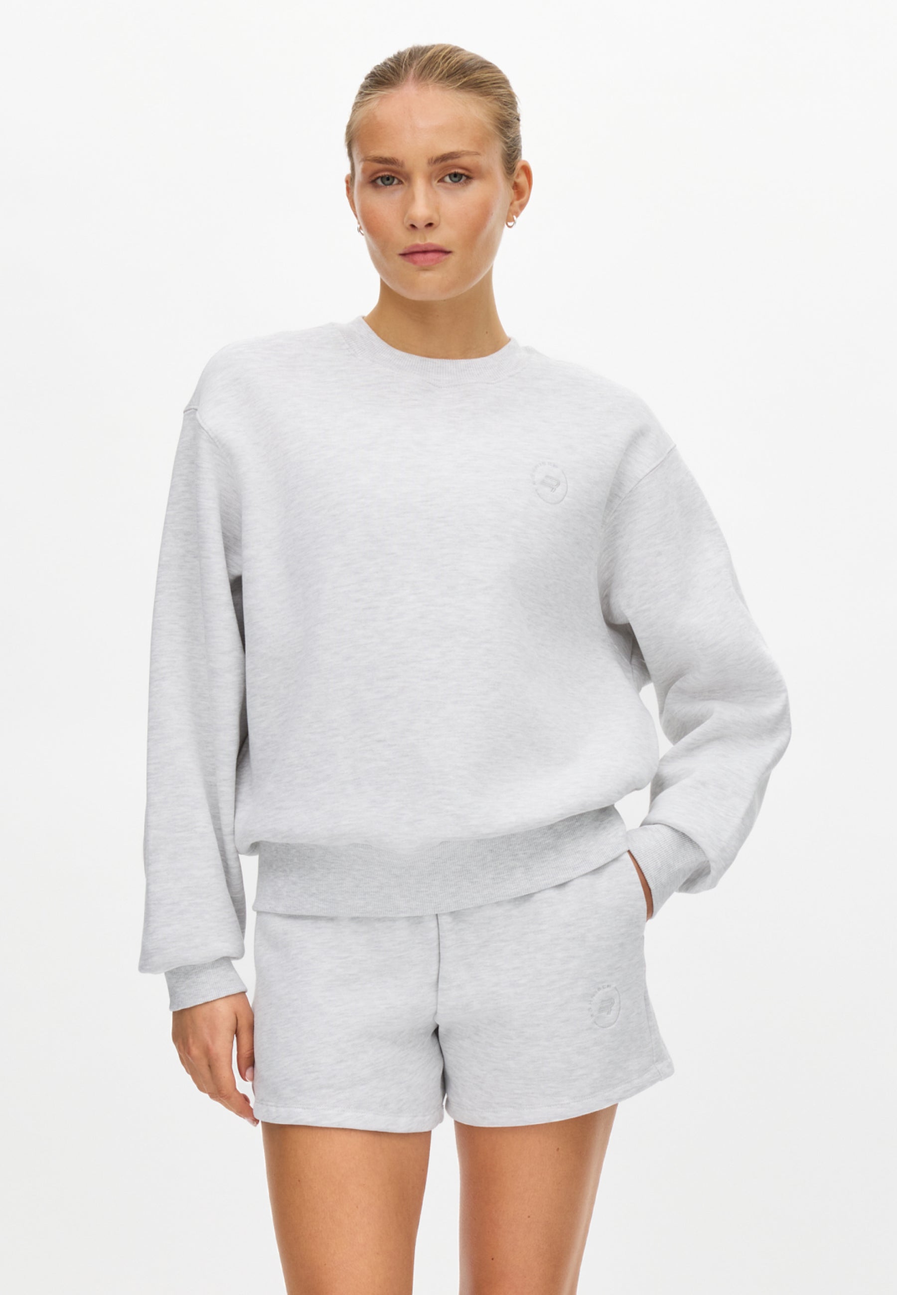 RÖHNISCH Base Sweatshirt Light Grey Melange