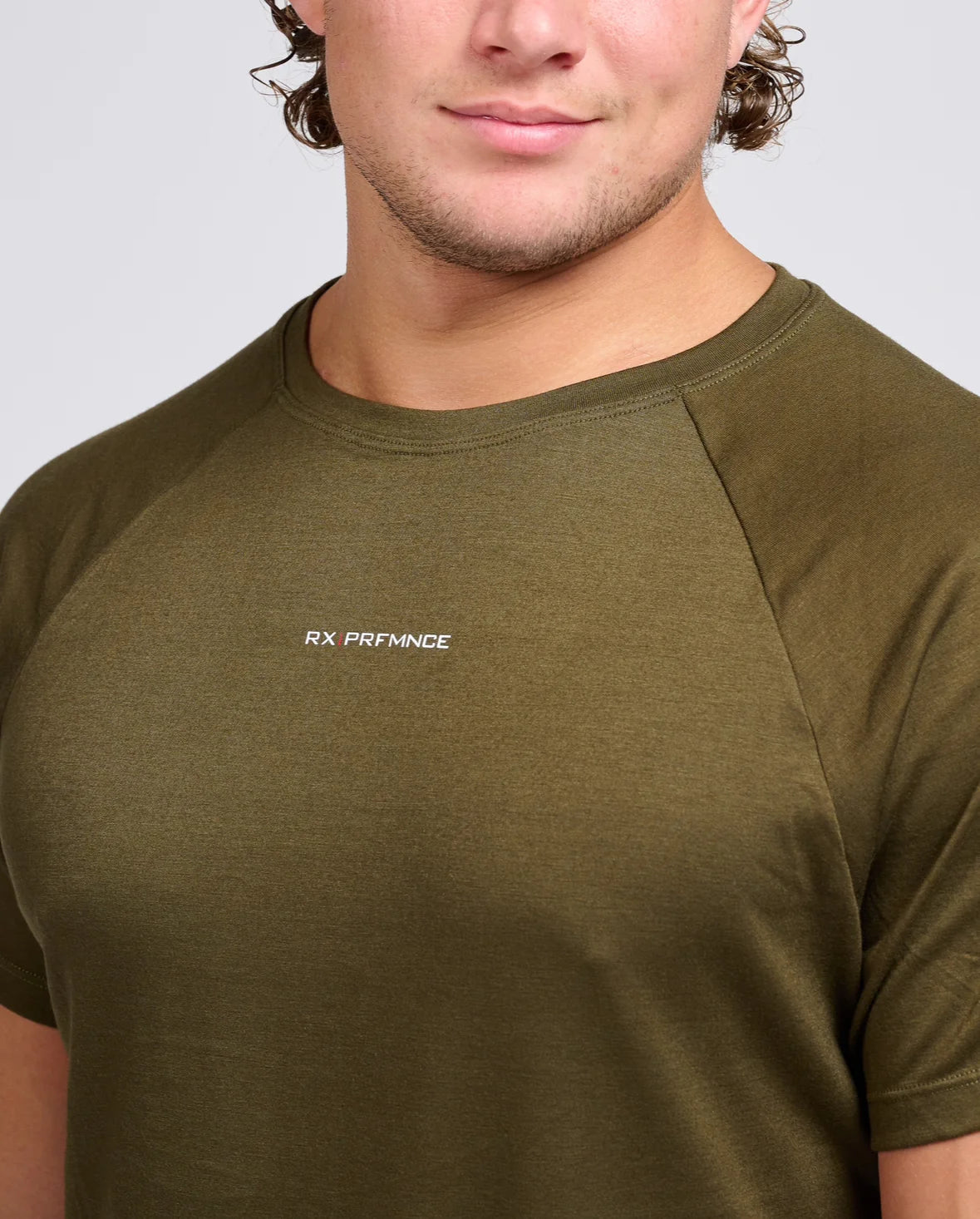 RX Performance T-Shirt Khaki Green RX Performance