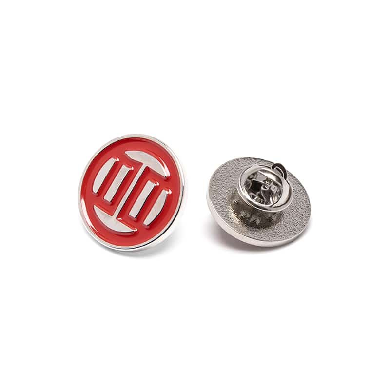LUXIAOJUN Logo Red Round Pinback Button