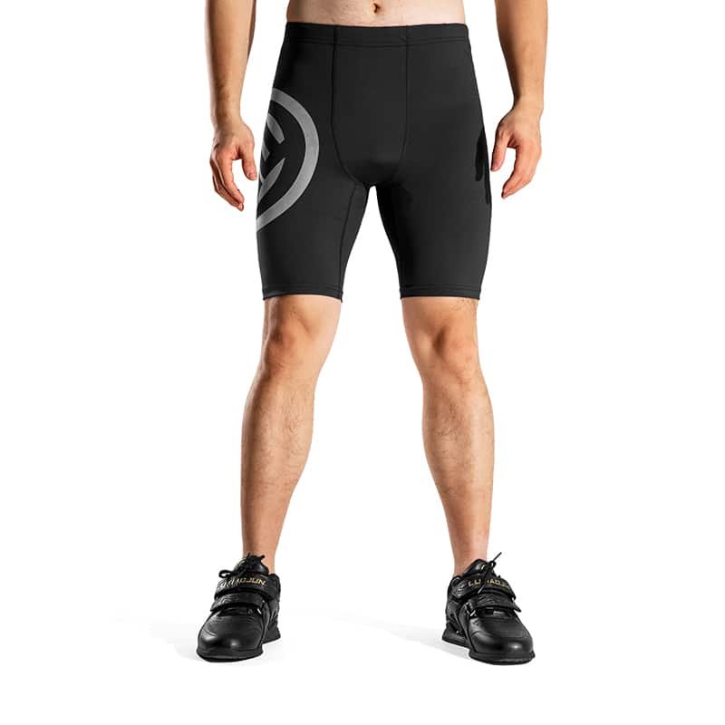 LUXIAOJUN Pro Sportswear Men's Fitness Training Tight Shorts