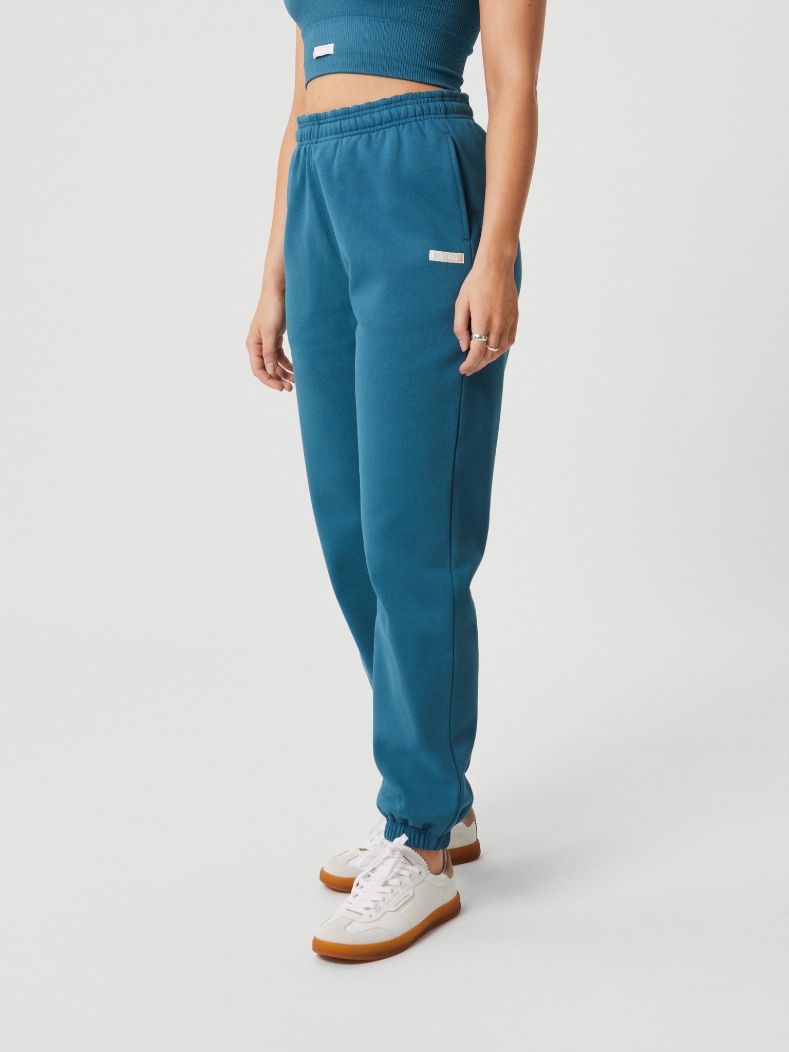 BJÖRN BORG Studio Oversized Pants Mallard Blue