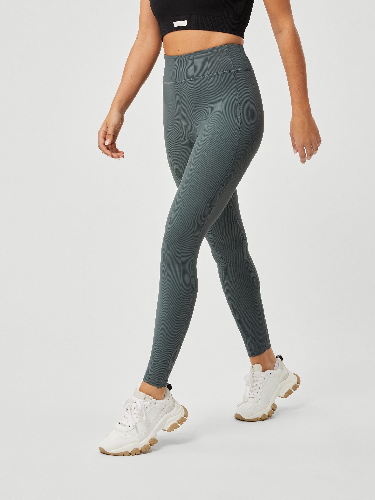 BJÖRN BORG Studio Highwaist Rib Tights Urban Chic