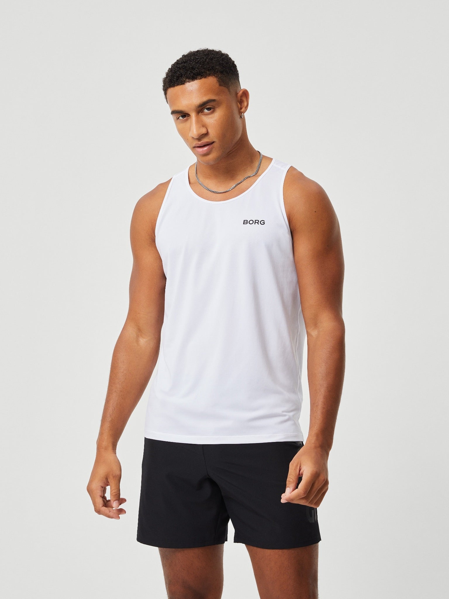 BJÖRN BORG Borg Athletic Tank Brilliant White
