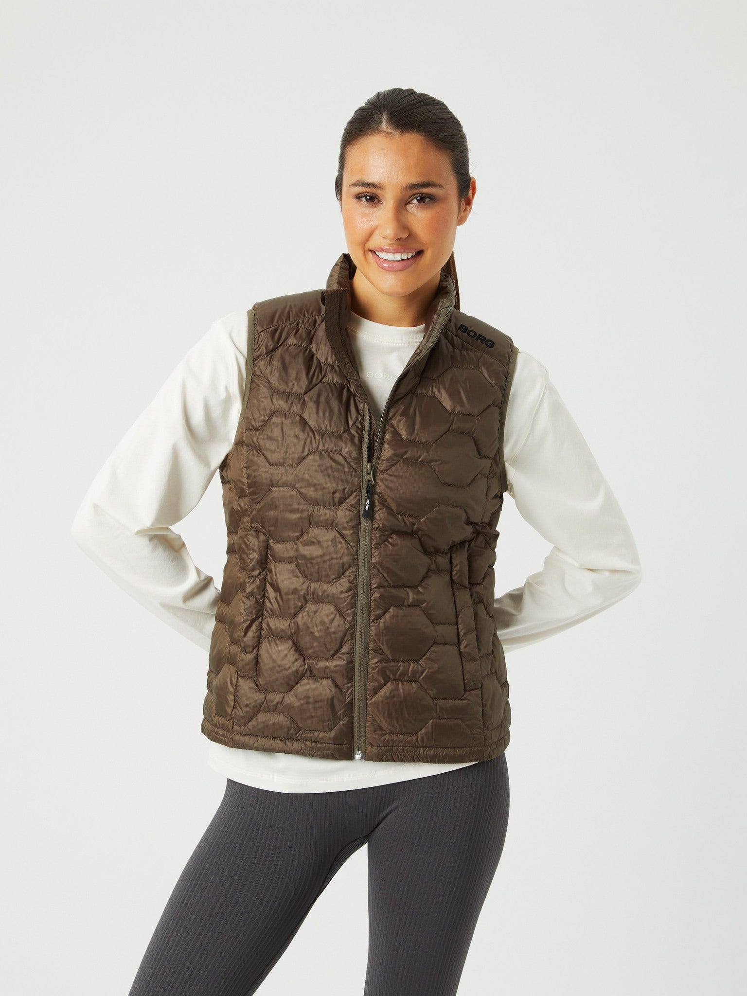BJÖRN BORG Borg Down Liner Vest Tarmac