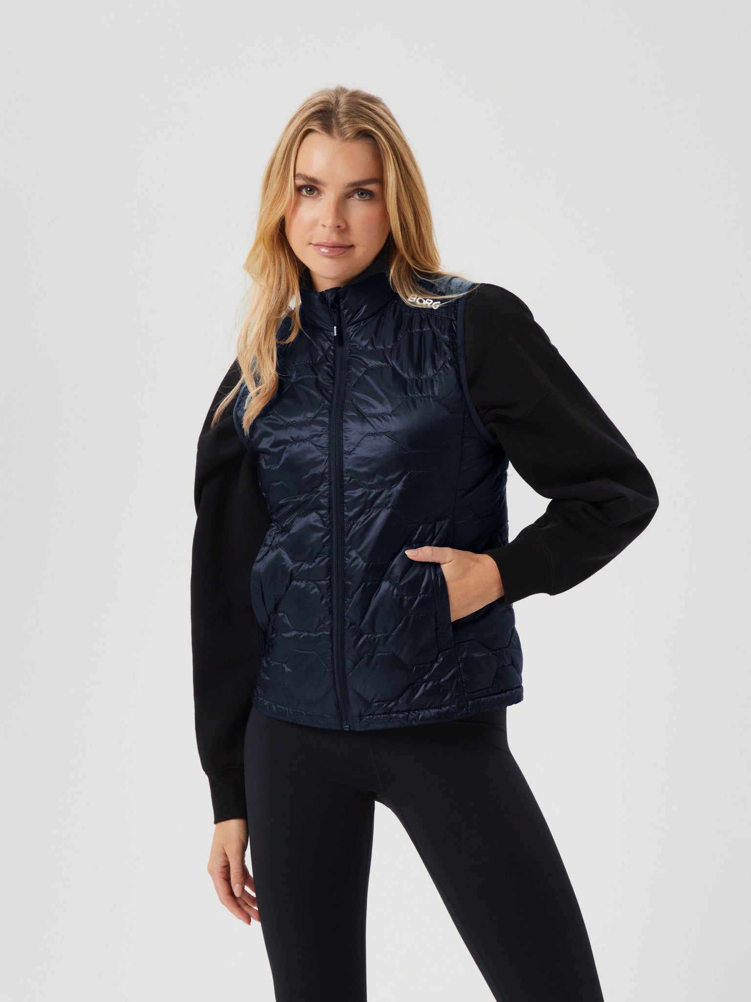 BJÖRN BORG Borg Down Liner Vest Night Sky
