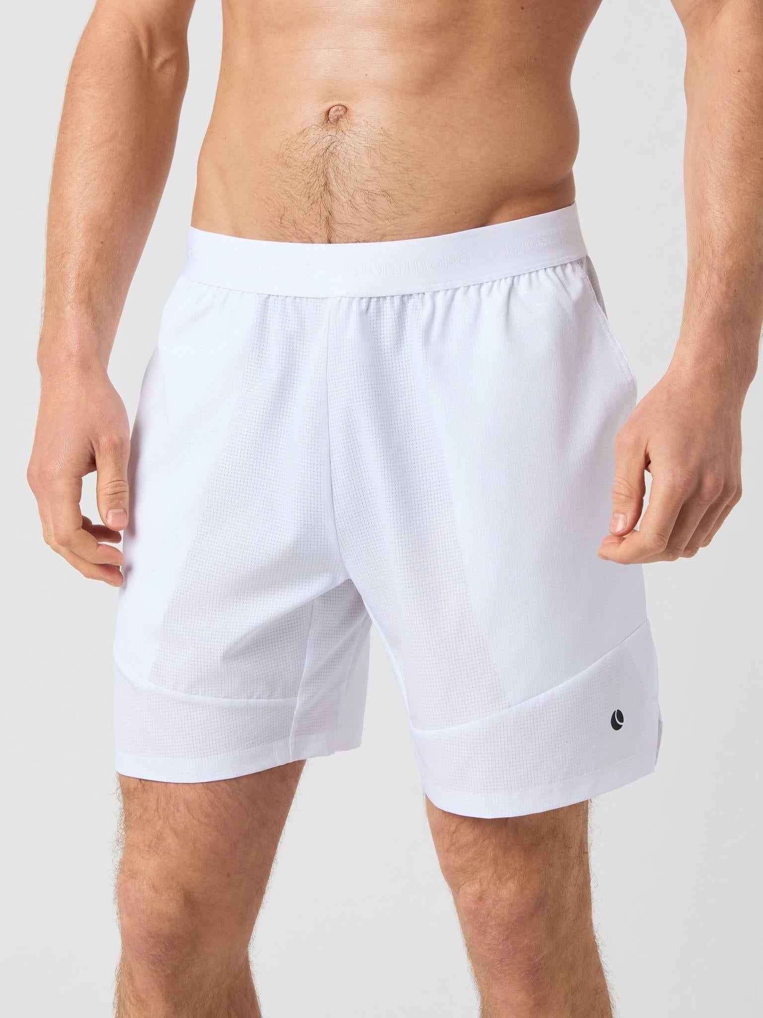 BJÖRN BORG Ace Pro 7" Shorts Brilliant White