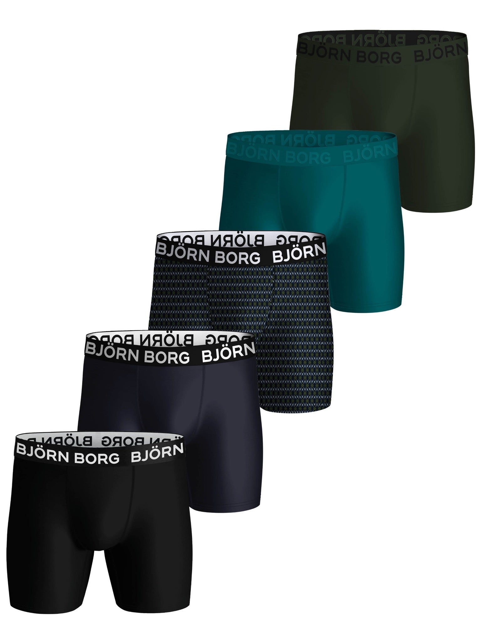 BJÖRN BORG Performance Boxer 5p Multipack 1