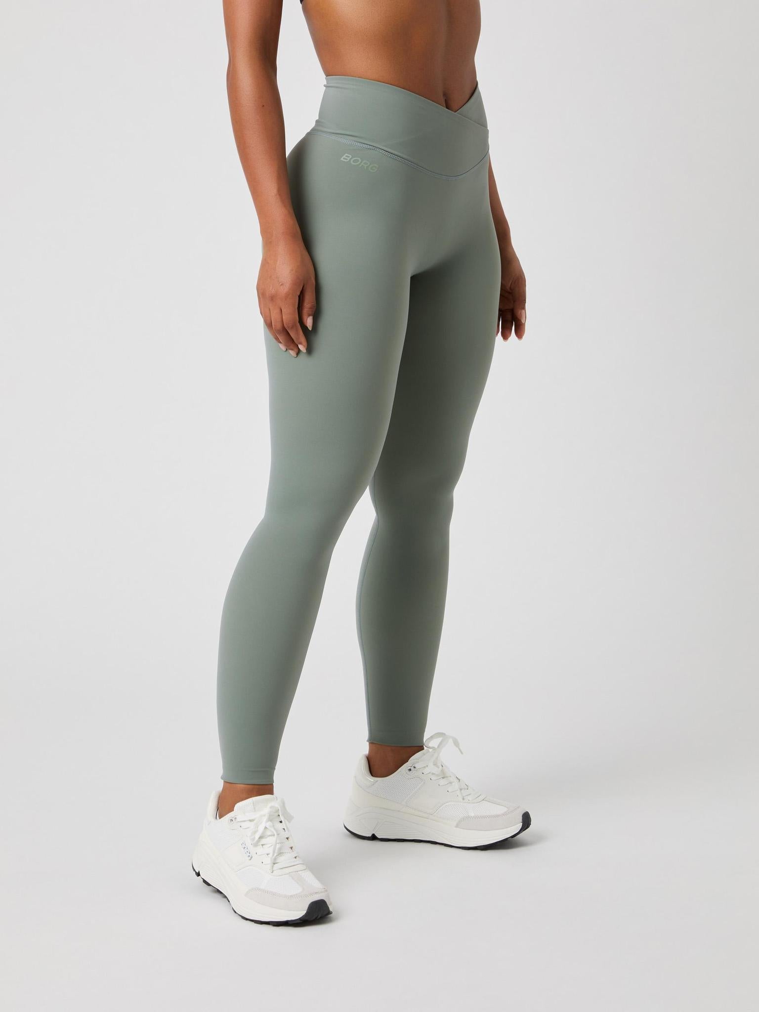 BJÖRN BORG Studio Cross Tights Agave Green