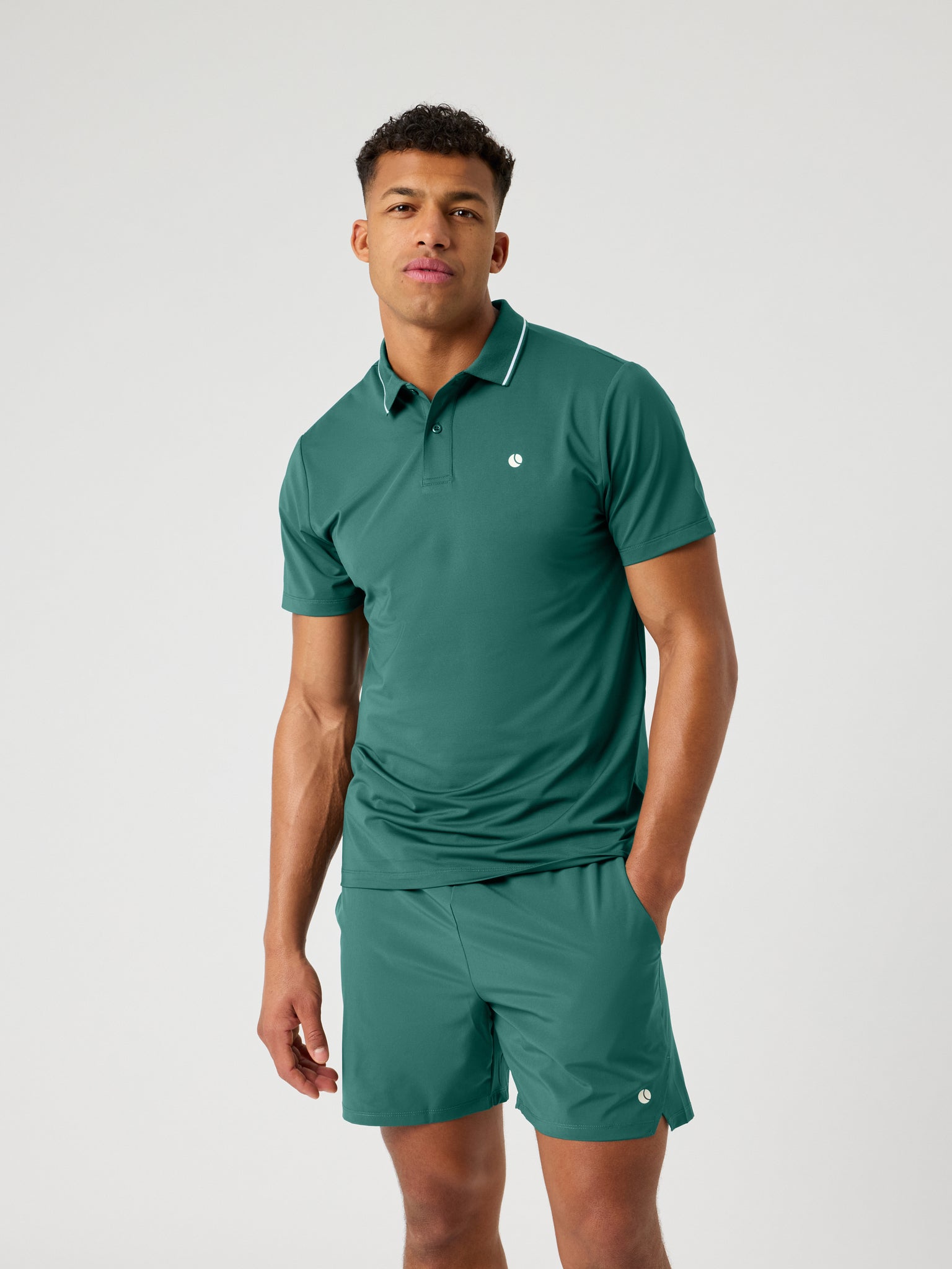 BJÖRN BORG Ace Polo Shirt Mallard Green
