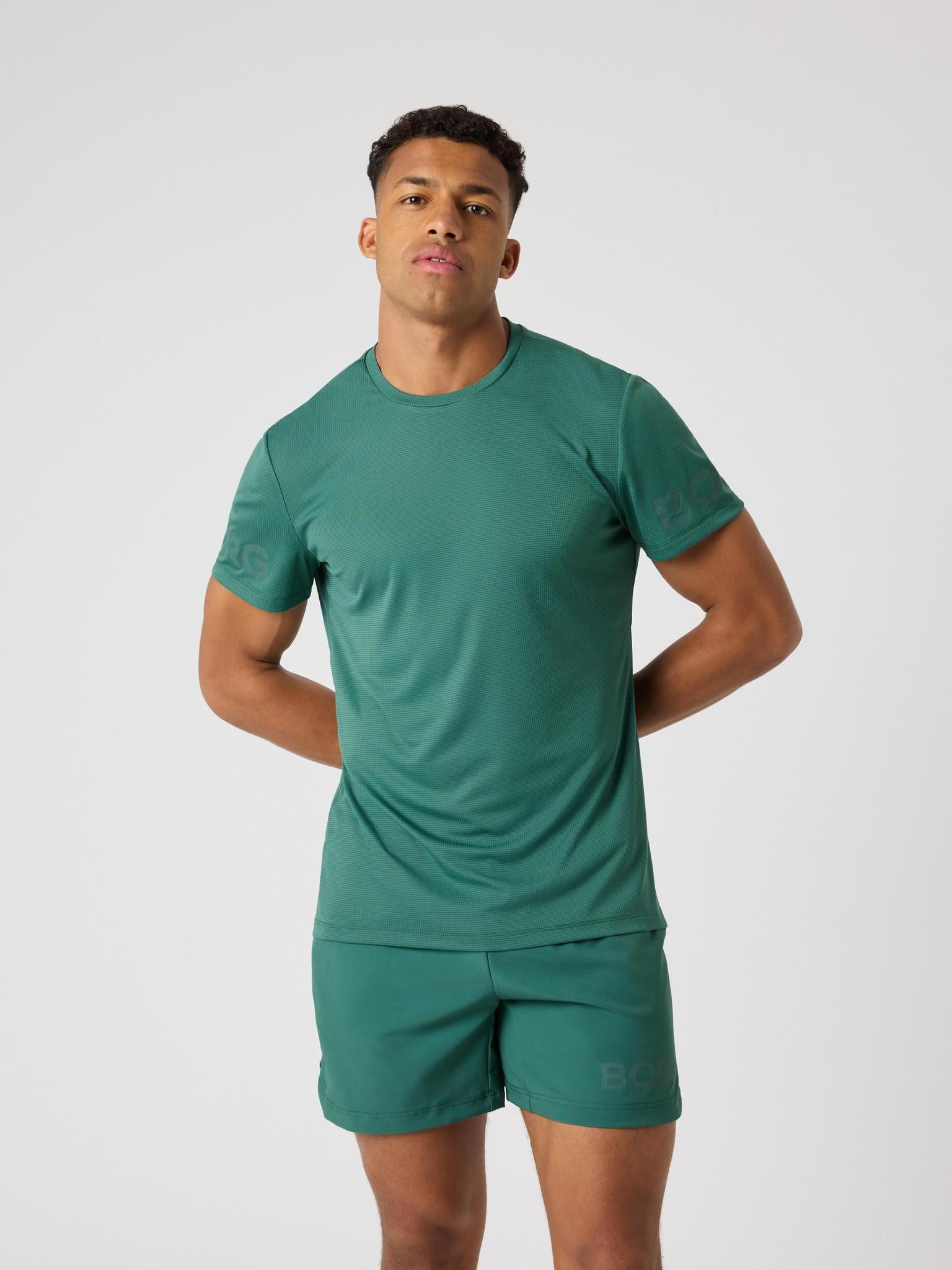 BJÖRN BORG Borg Light T-shirt Mallard Green