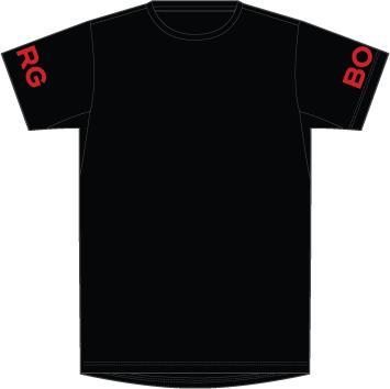 BJÖRN BORG Borg T-shirt Black Beauty