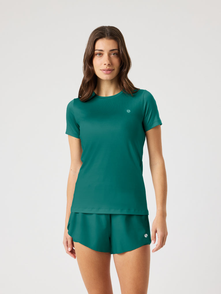 BJÖRN BORG Ace Slim T-shirt Posy Green