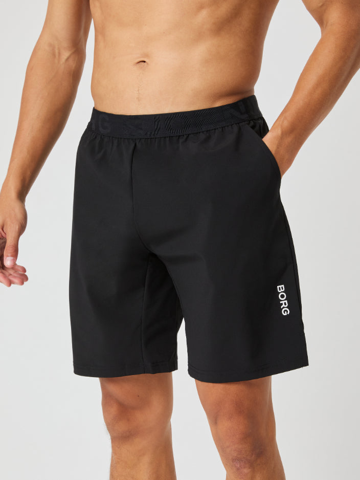 BJÖRN BORG Borg Athletic 9" Shorts Black Beauty