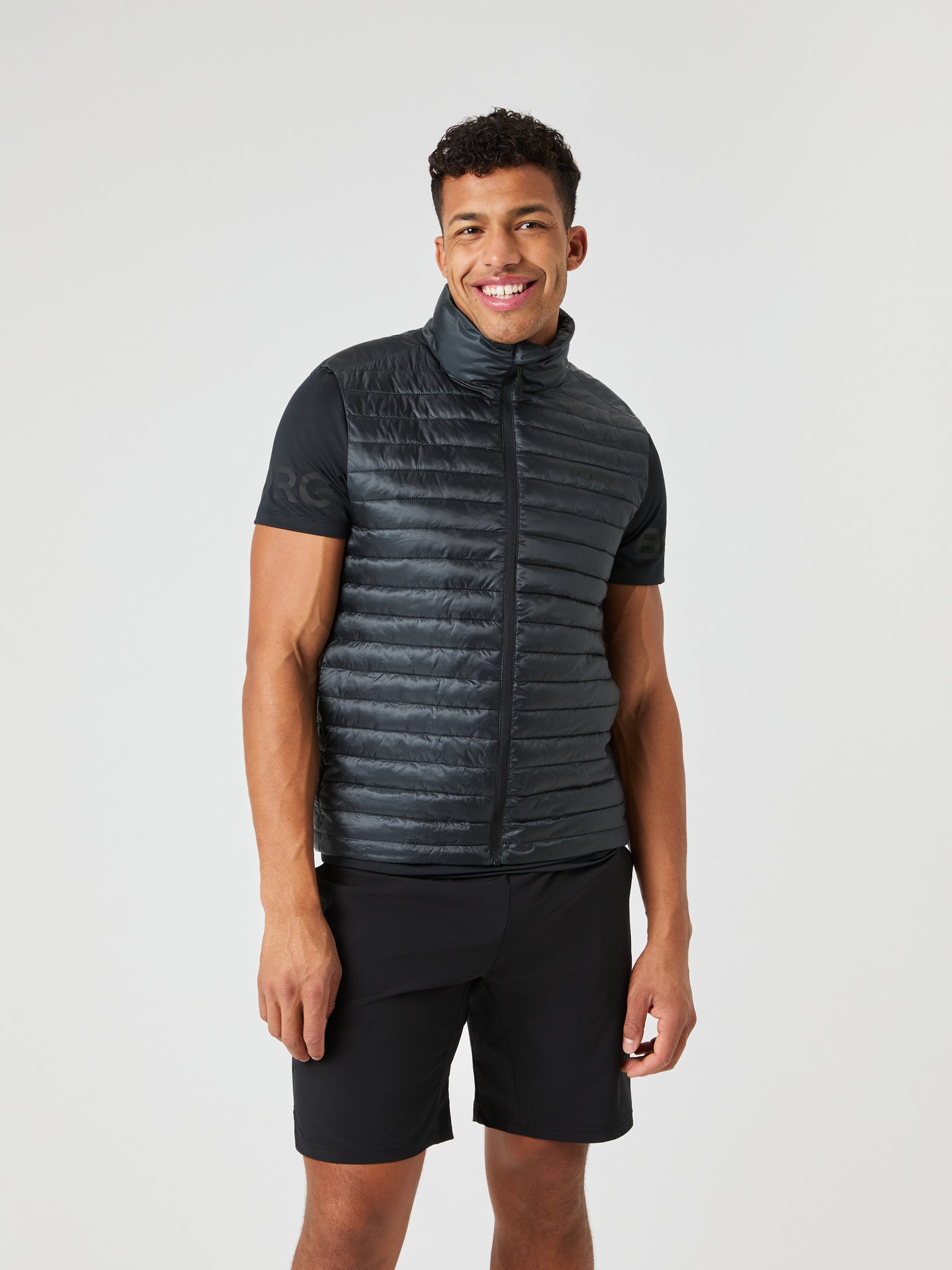 BJÖRN BORG Borg Light Padded Vest Black Beauty