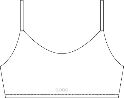 BJÖRN BORG Alice Soft Bra Brilliant White
