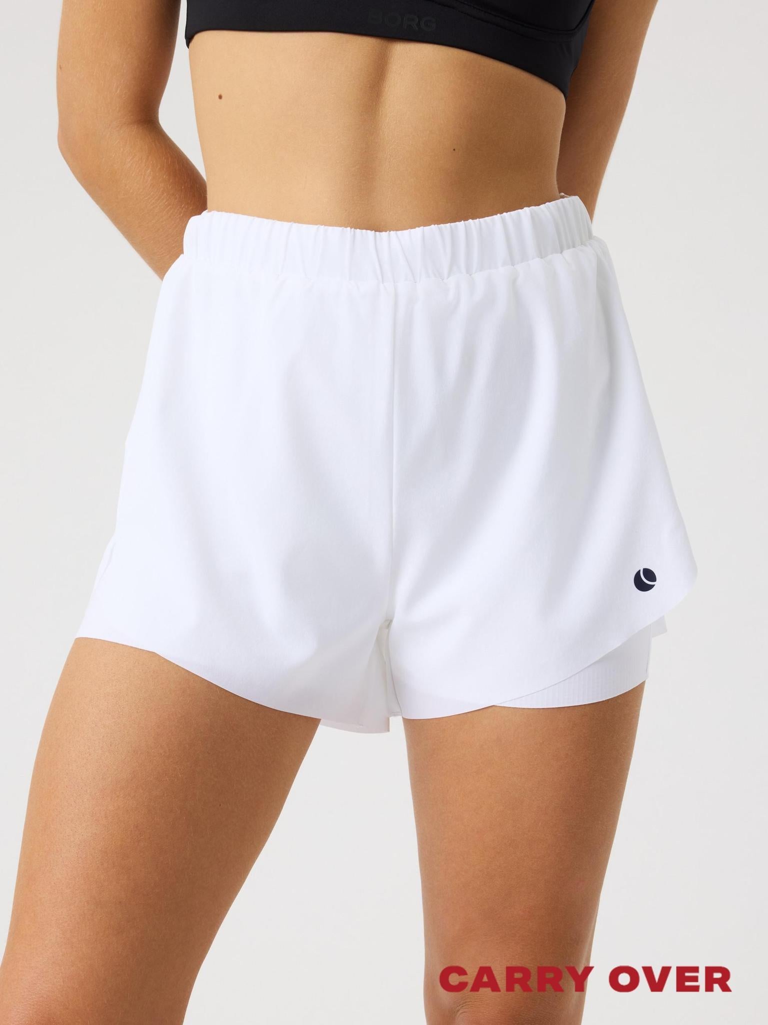 BJÖRN BORG Ace 2 IN 1 Shorts Brilliant White