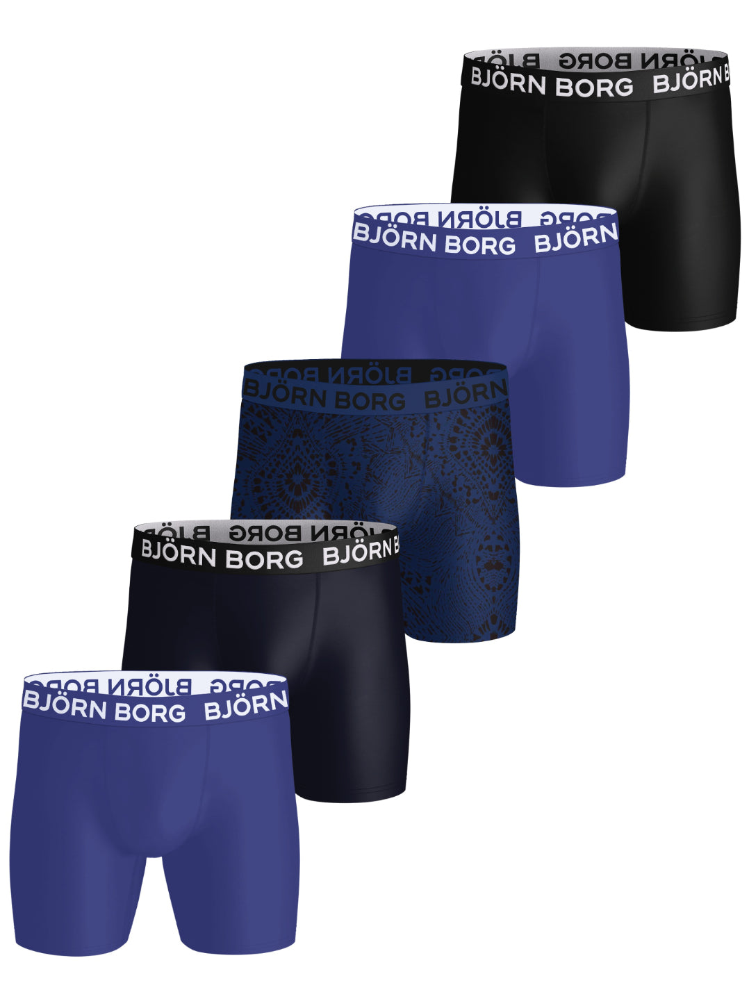 BJÖRN BORG Sports Microfiber Boxer 5p Multipack 1
