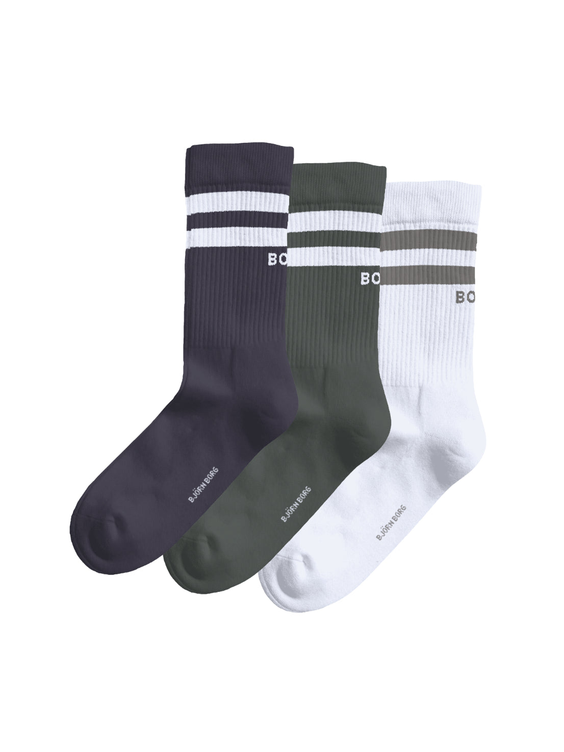 BJÖRN BORG Classic Crew Sock 3p Multipack 5
