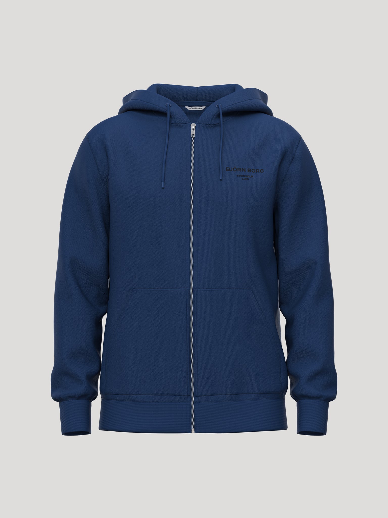BJÖRN BORG Borg Essential 1 Zip Hoodie Estate Blue