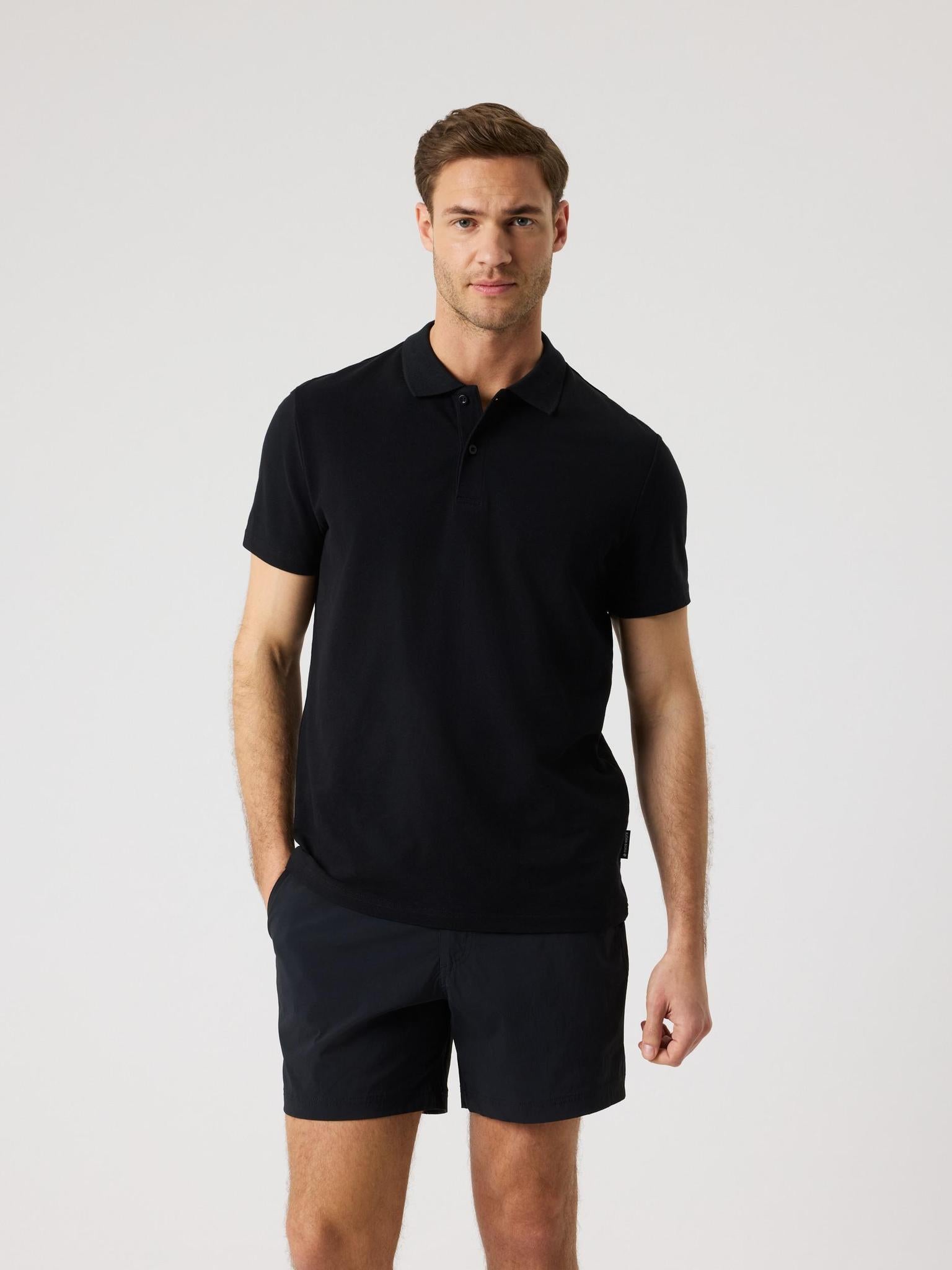 BJÖRN BORG Borg Polo Shirt Black Beauty