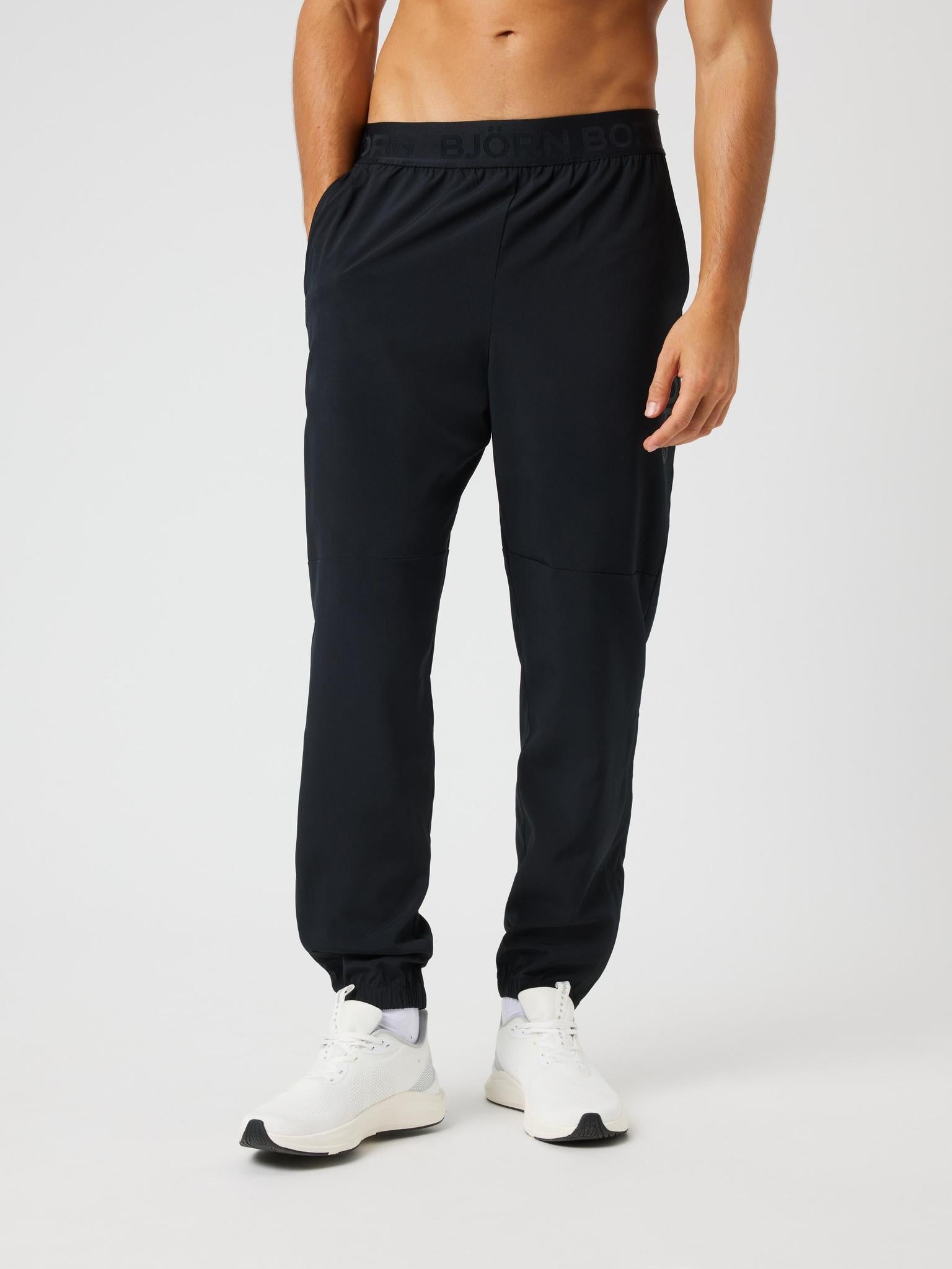 BJÖRN BORG Borg Training Pants Black Beauty