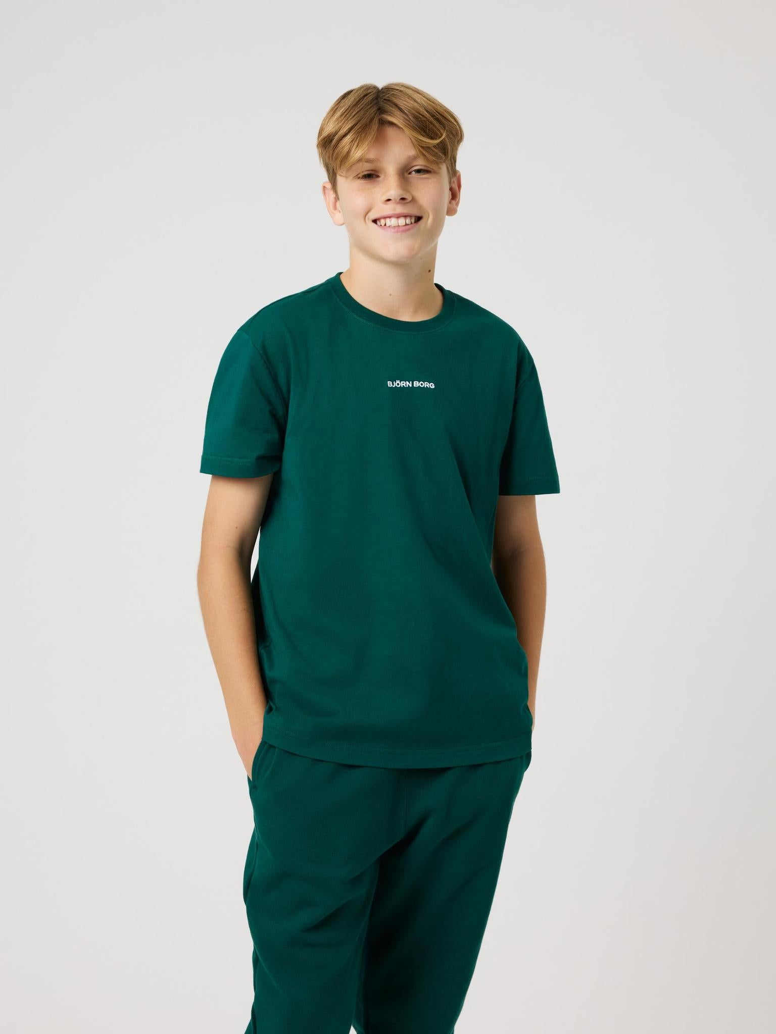 BJÖRN BORG Borg Classic T-shirt Rain Forest