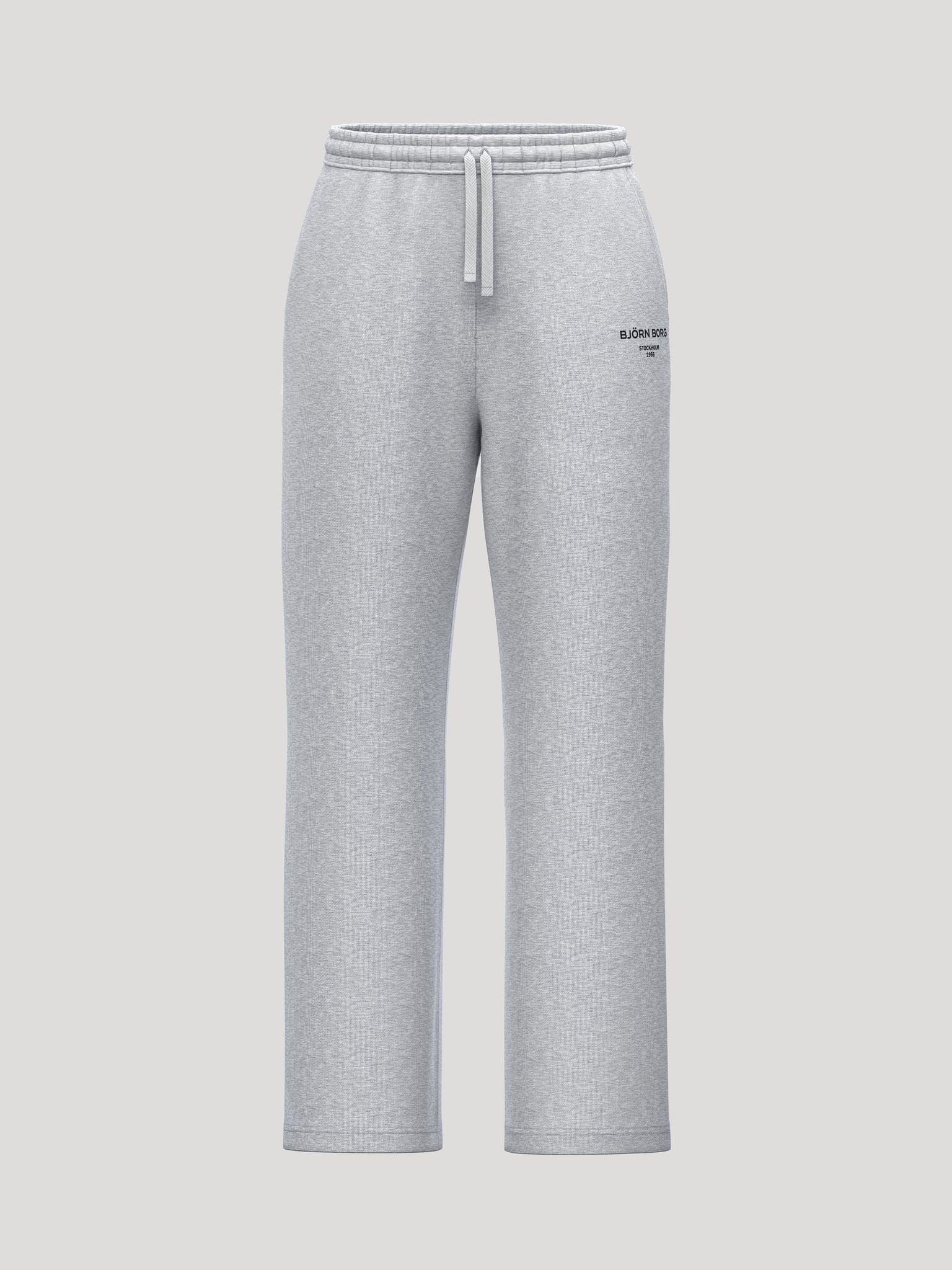 BJÖRN BORG Borg Essential 1 Straight Sweatpants Light Grey Melange
