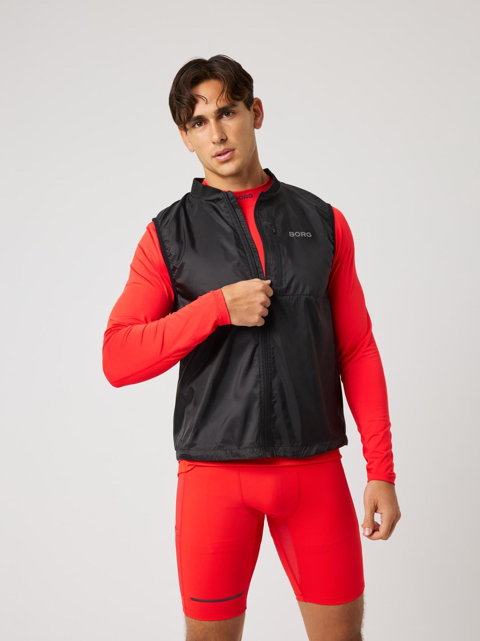BJÖRN BORG Borg Performance Vest Black Beauty