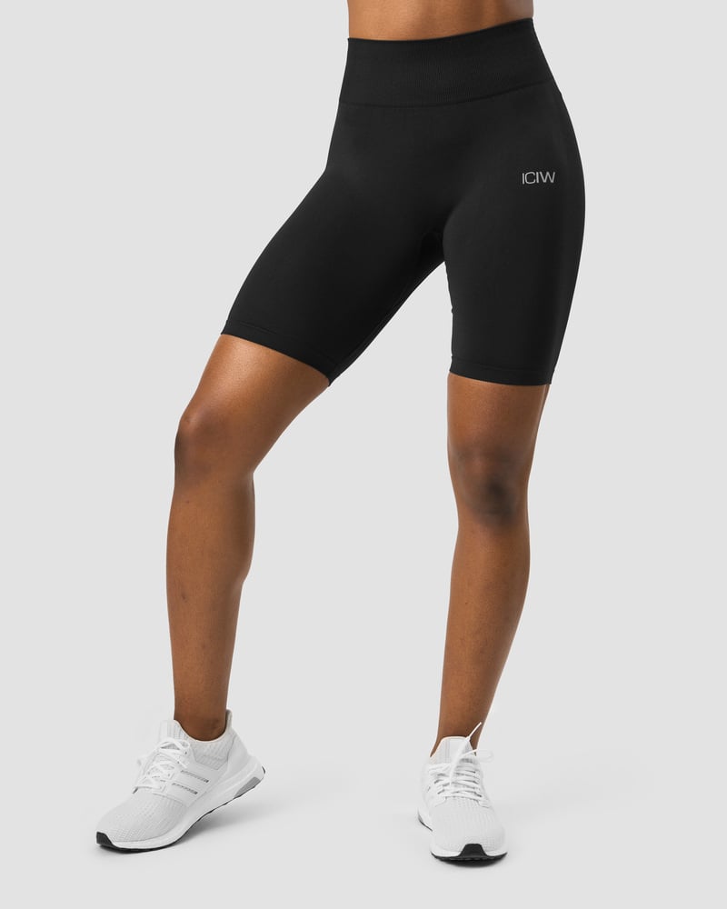 ICIW Define Seamless Biker Shorts Black