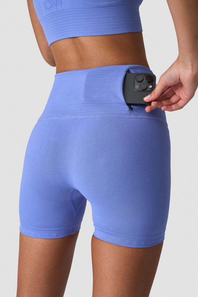 ICIW Define Seamless Pocket Shorts French Lilac