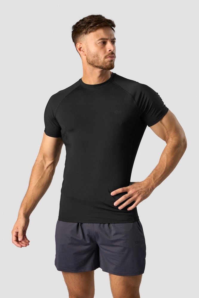 ICIW Stride Muscle Fit T-shirt Men Black