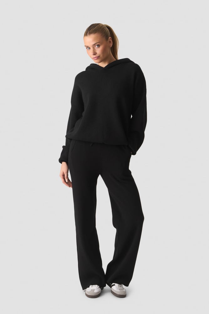 ICIW Soft Knit Hoodie Black