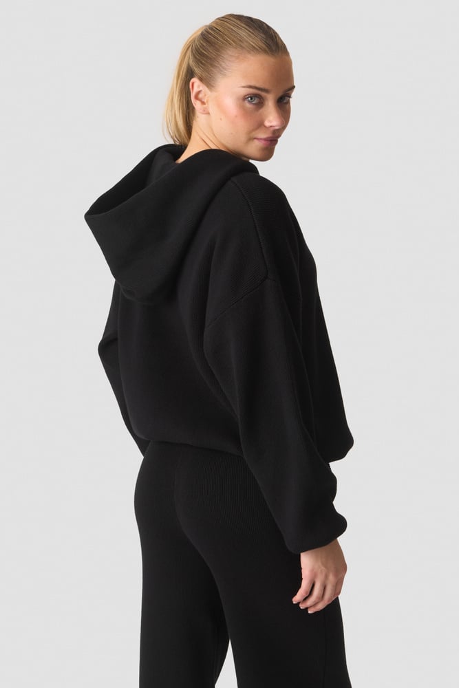 ICIW Soft Knit Hoodie Black