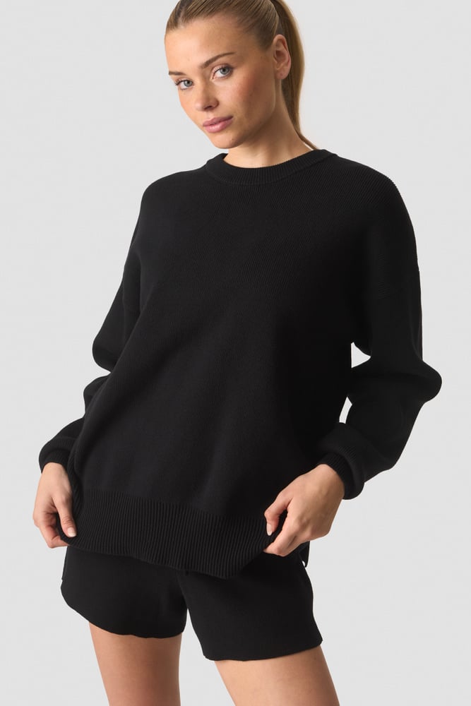 ICIW Soft Knit Crewneck Black