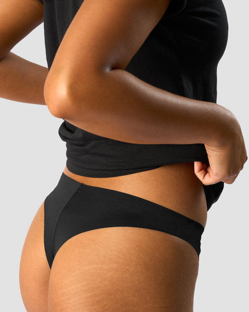 ICIW Soft Thong 3-pack Black