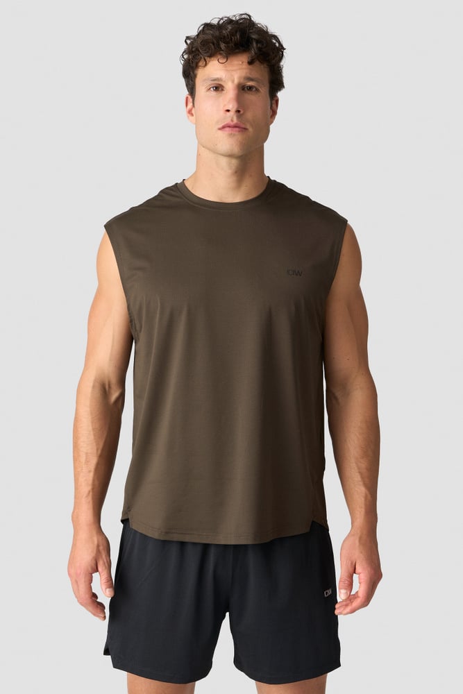 ICIW Stride Sleeveless T-shirt Men Smokey Brown