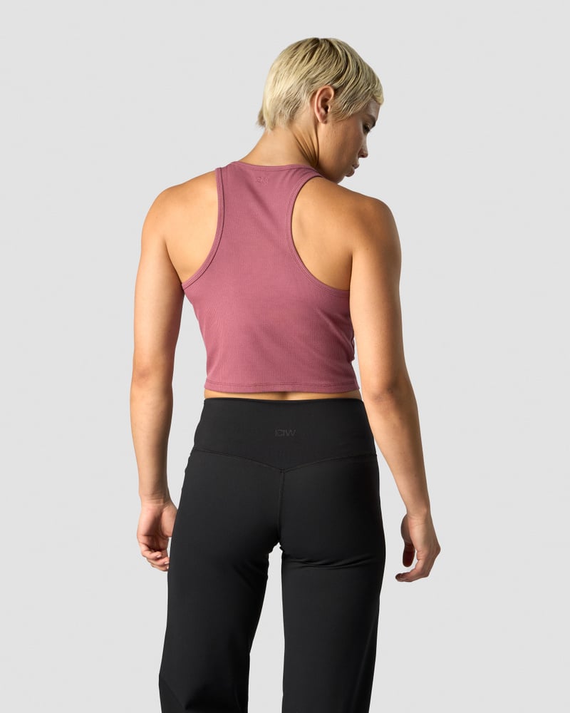 ICIW Nimble Cropped Tank Top Wild Berry