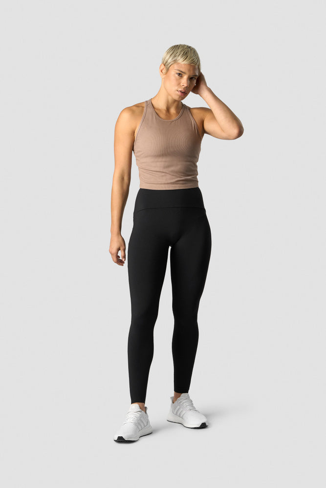 ICIW Nimble Cropped Tank Top Autumn Brown