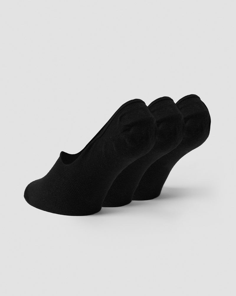 ICIW Invisible Socks 3-pack Black