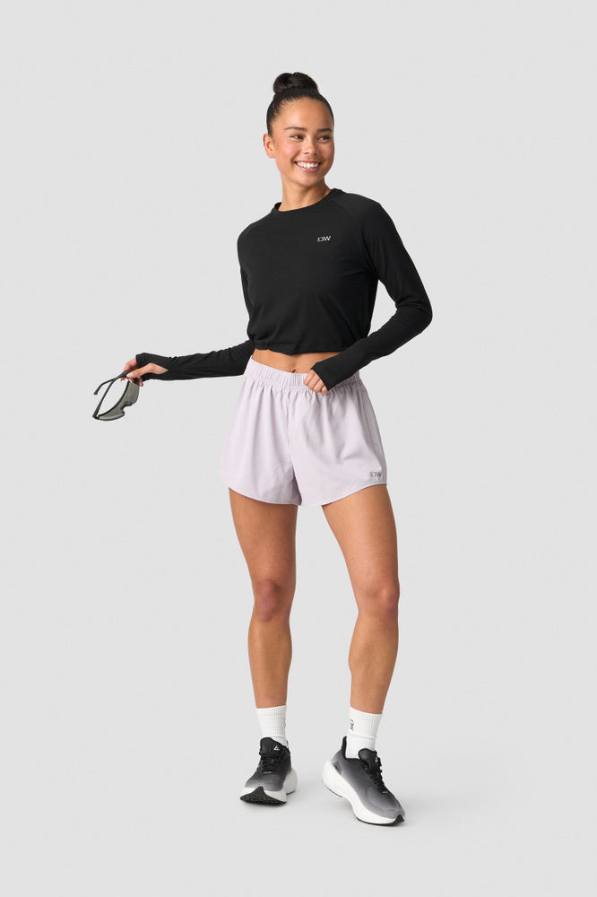 ICIW Define Cropped Adjustable Long Sleeve Black