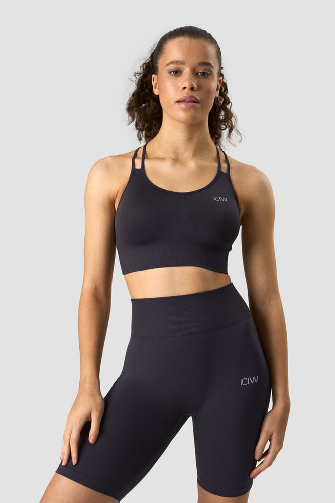 ICIW Define Seamless Sports Bra Dk Graphite