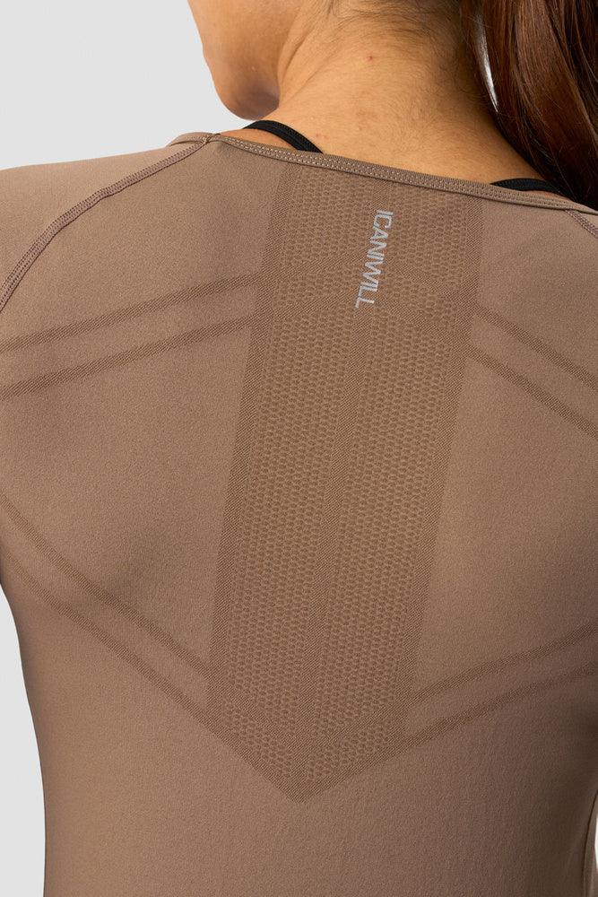 ICIW Everyday Seamless T-shirt Mid Sleeve Desert Sand