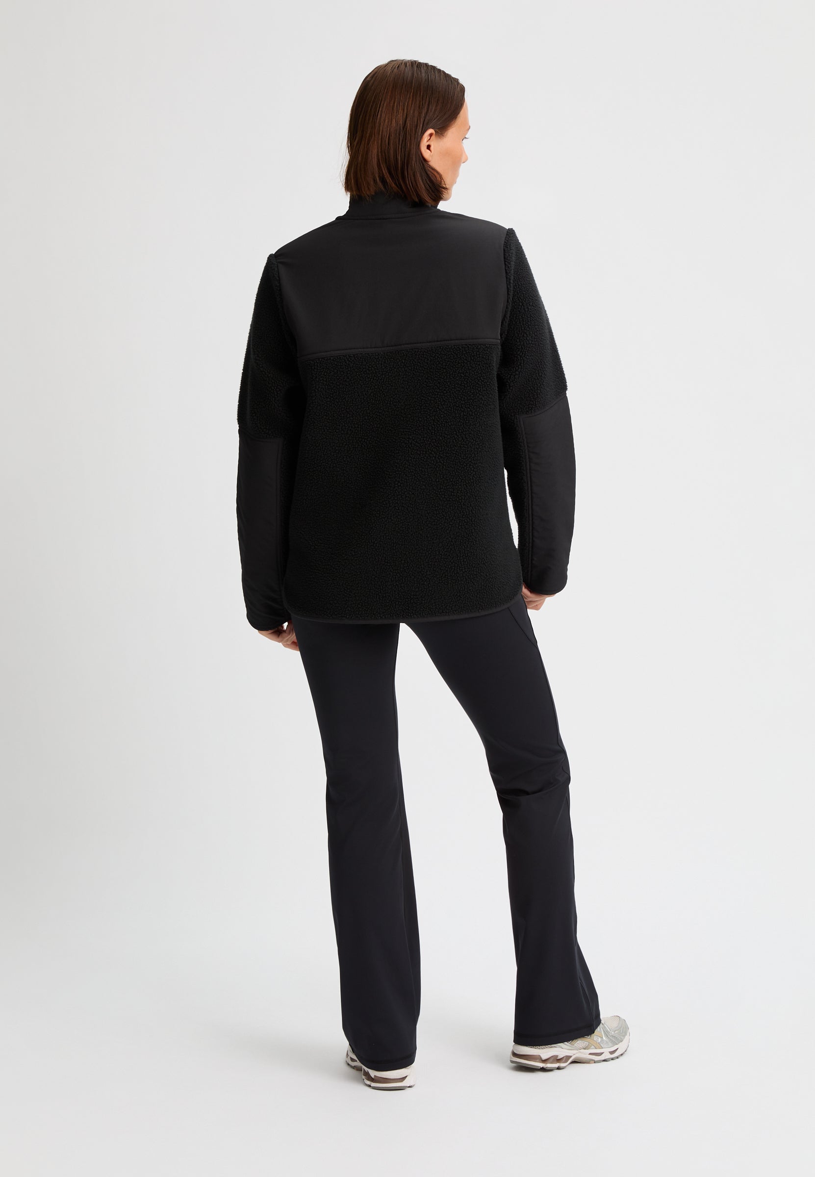 RÖHNISCH Phoebe Pile Jacket, Svart