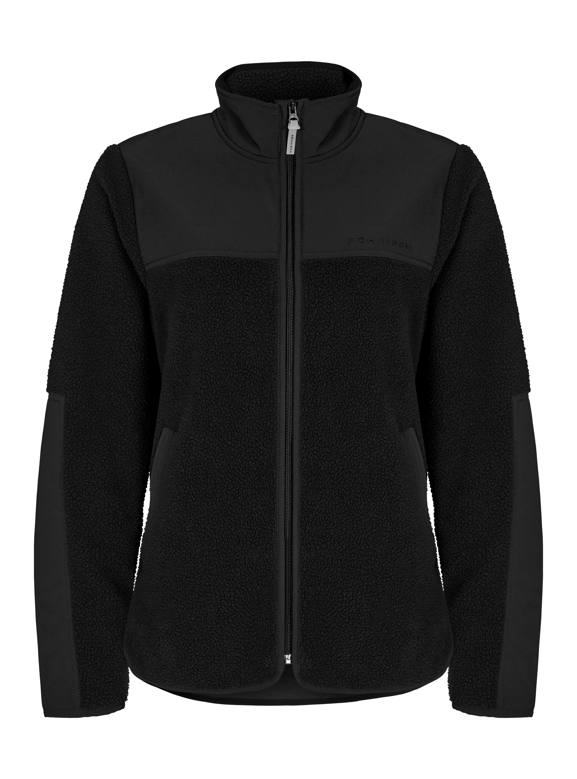 RÖHNISCH Phoebe Pile Jacket, Svart