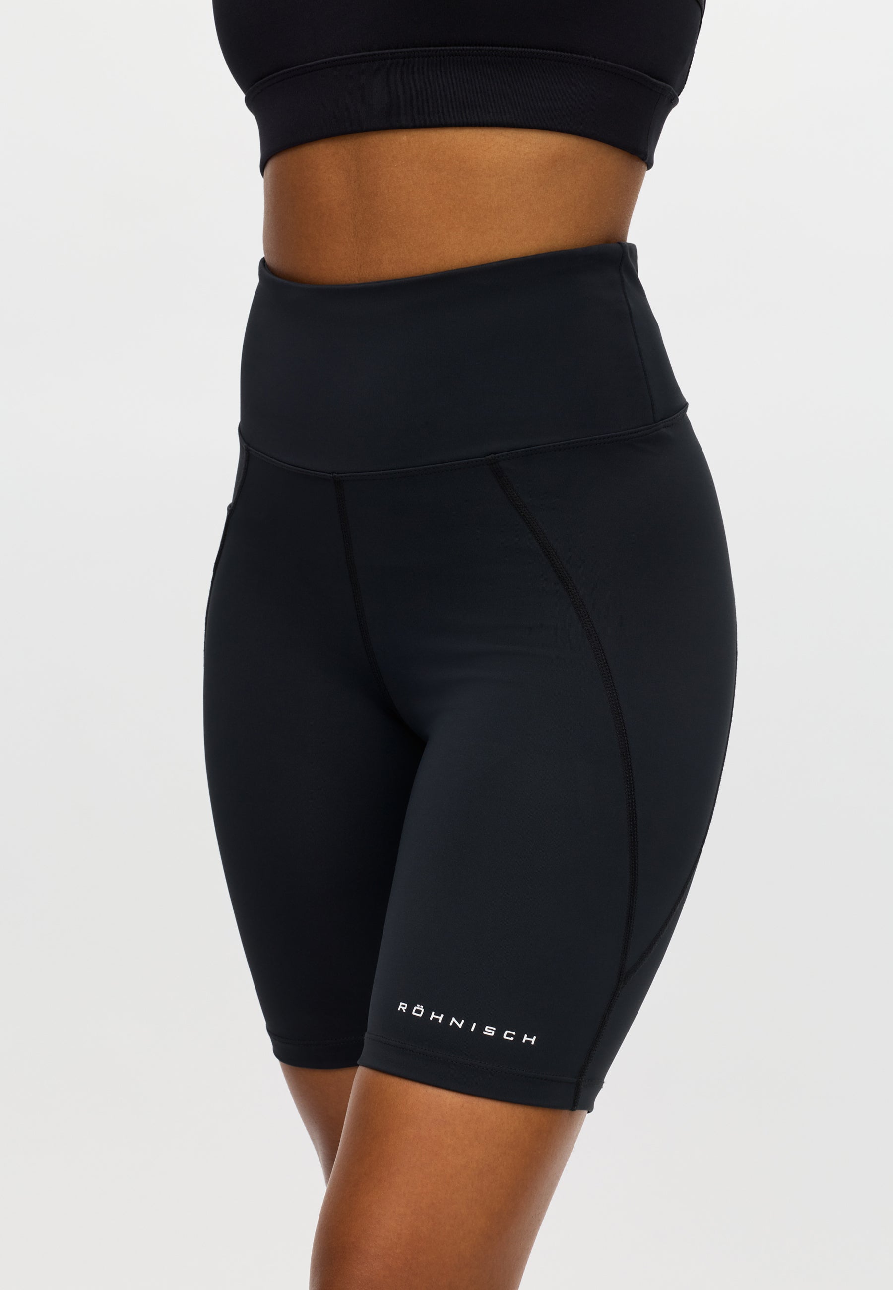 RÖHNISCH Flattering High Waist Bike Tights Svart