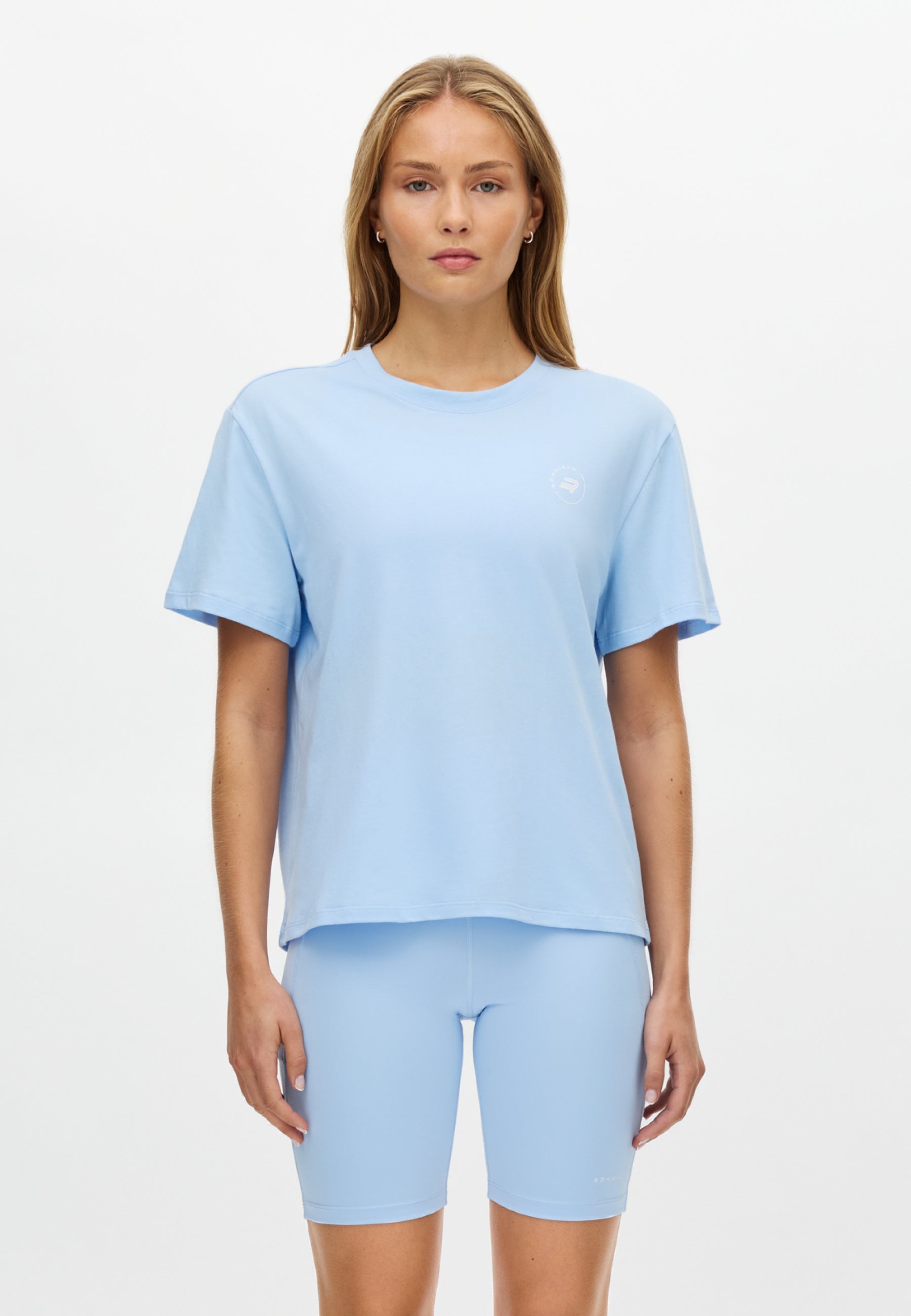 RÖHNISCH Cotton Tee Chambray Blue