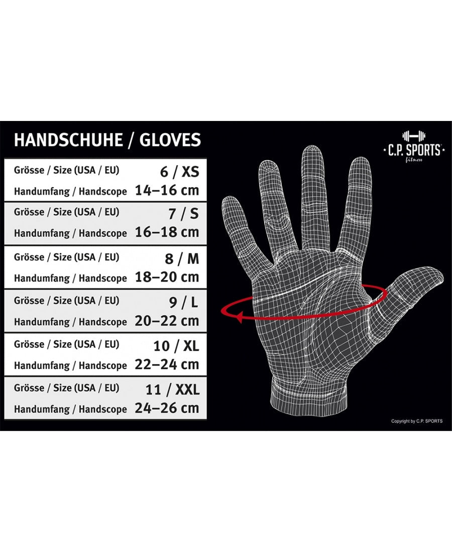 C.P. Sports Iron Glove Comfort, pink C.P. Sports