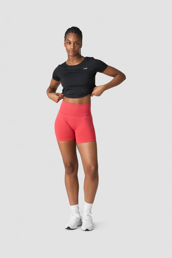 ICIW Training Crop Top Black Wmn