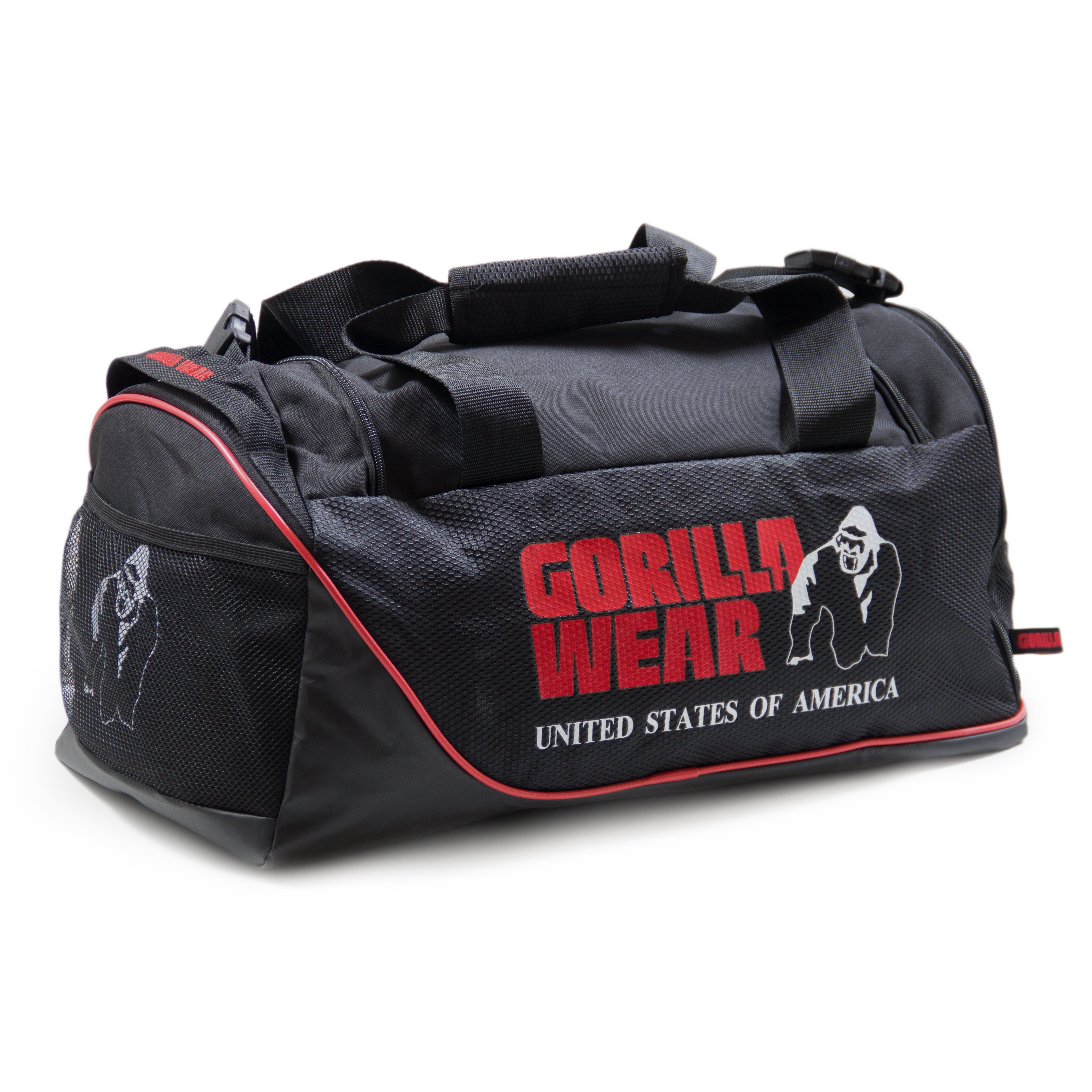 Gorilla Wear Jerome Gym Bag, black/red Gorilla Wear